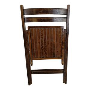 chaises pliantes vintage