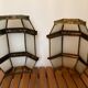 Metal wall lights