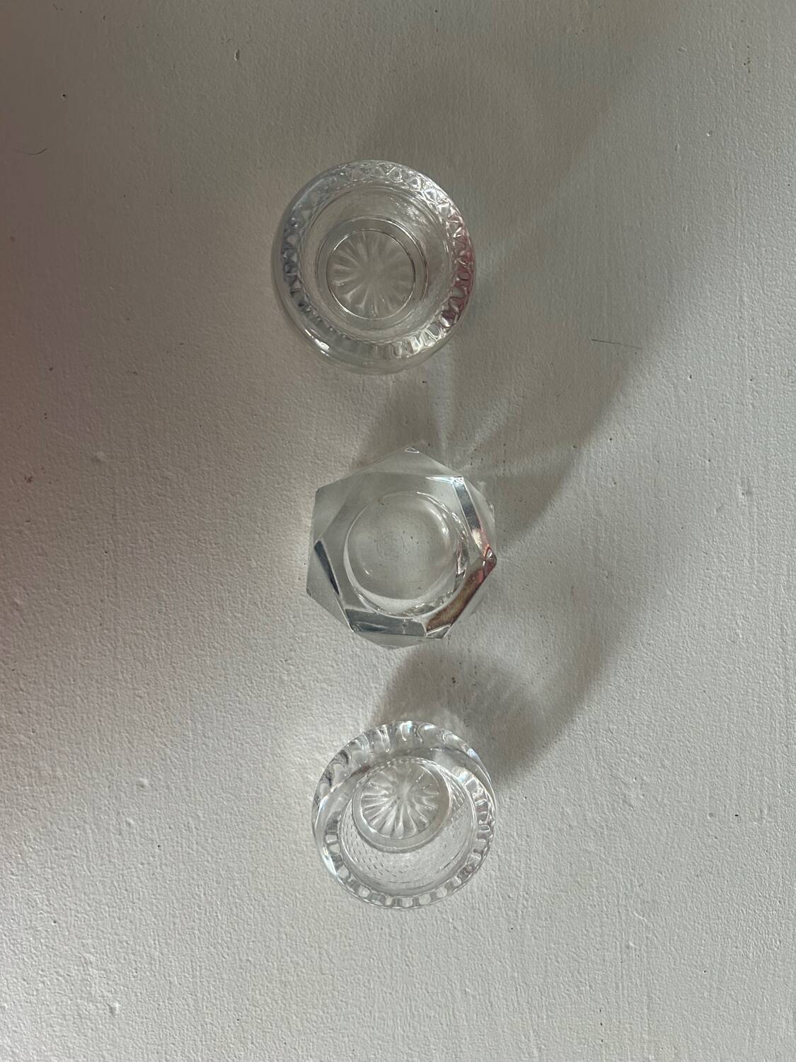 Baccarat decorations / Baccarat salt cellars