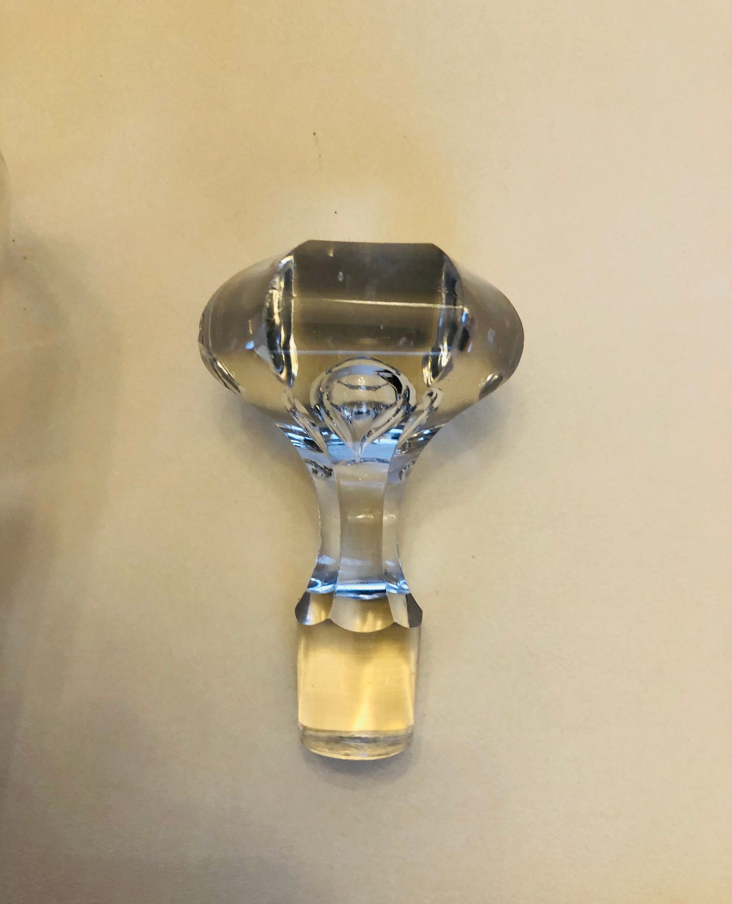 Baccarat crystal carafe