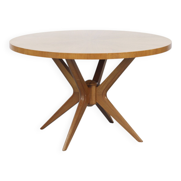 Table console en étoile au design vintage des années 50