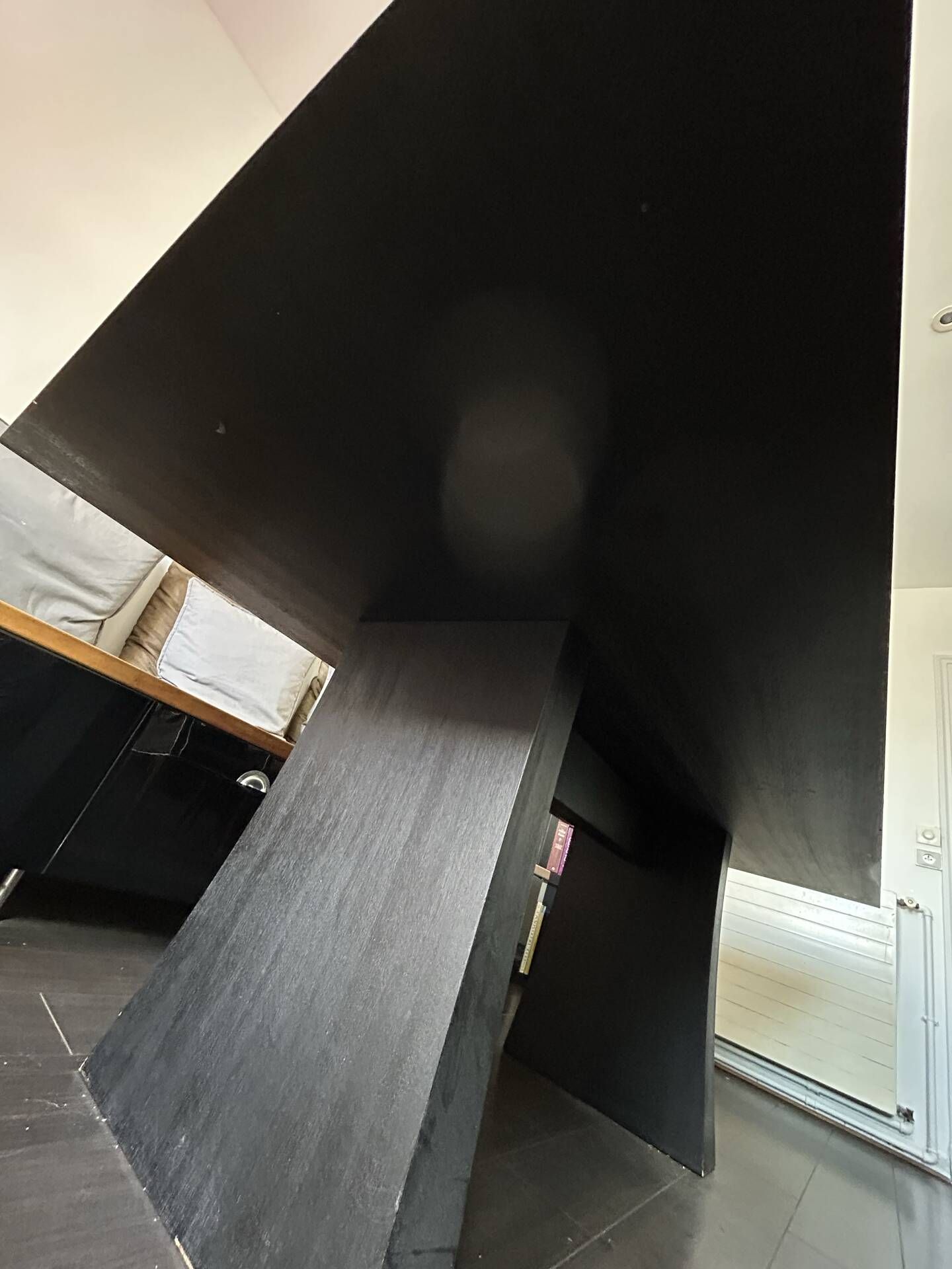 Table à manger Armani Casa - ginza- chêne noirci - 210x105cm