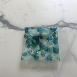 Cendrier en verre soufflé artisanal