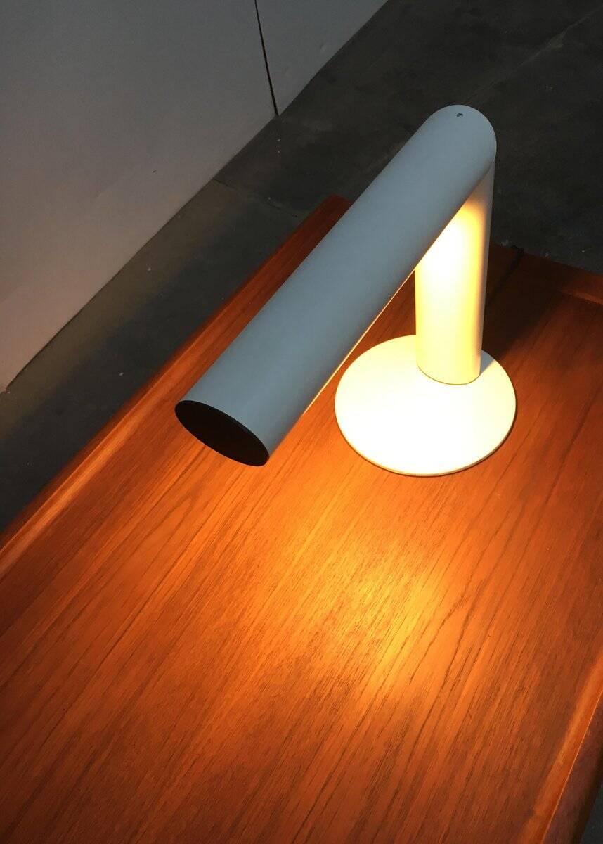 Minimalist metal table lamp by Brendel Leuchten, 1970s.