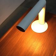 Lampe de table minimaliste en métal allemand de Brendel Leuchten, années 1970