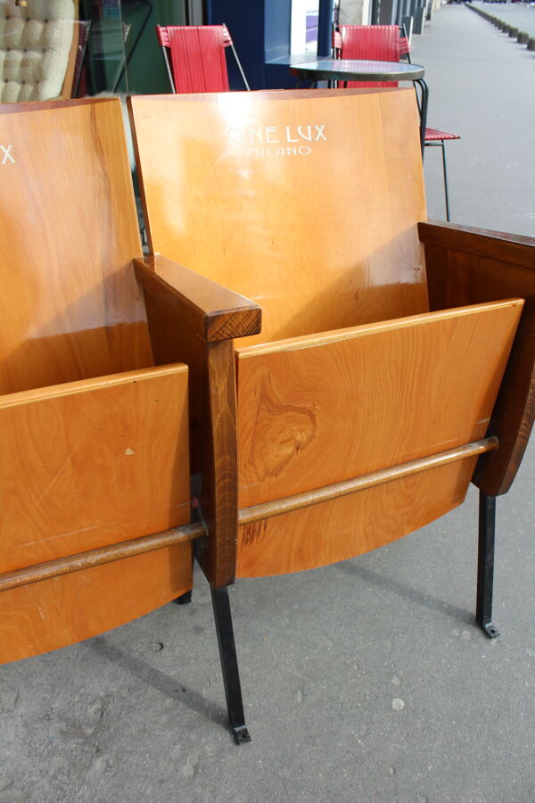 fauteuil deux places cinelux 1960