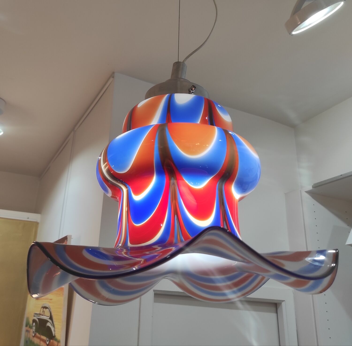 Murano glass pendant light