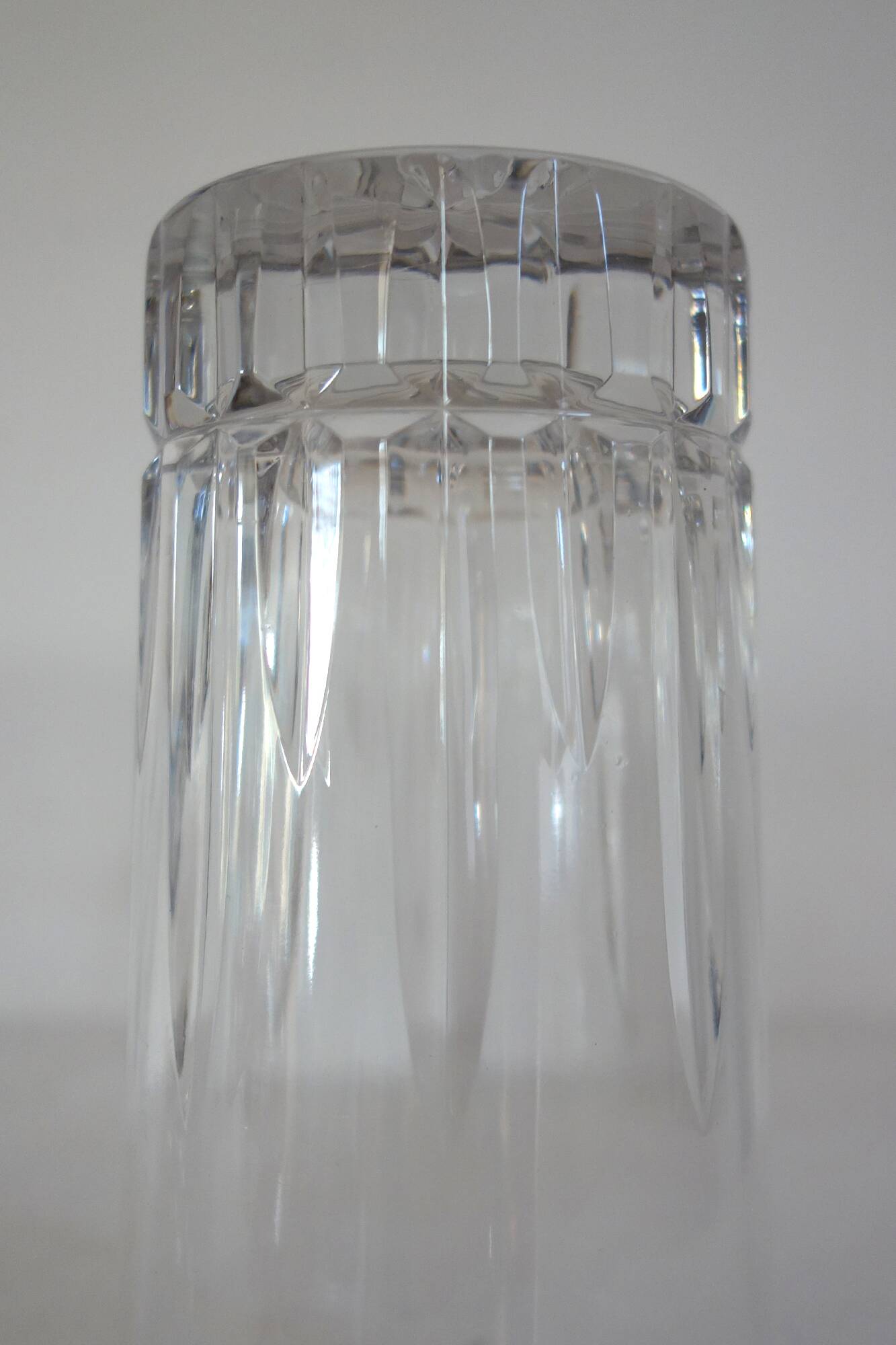 Service à whisky long drink RCR cristal ciselé vintage