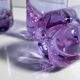 4 Alexandrite Glasses - Italy 1970s
