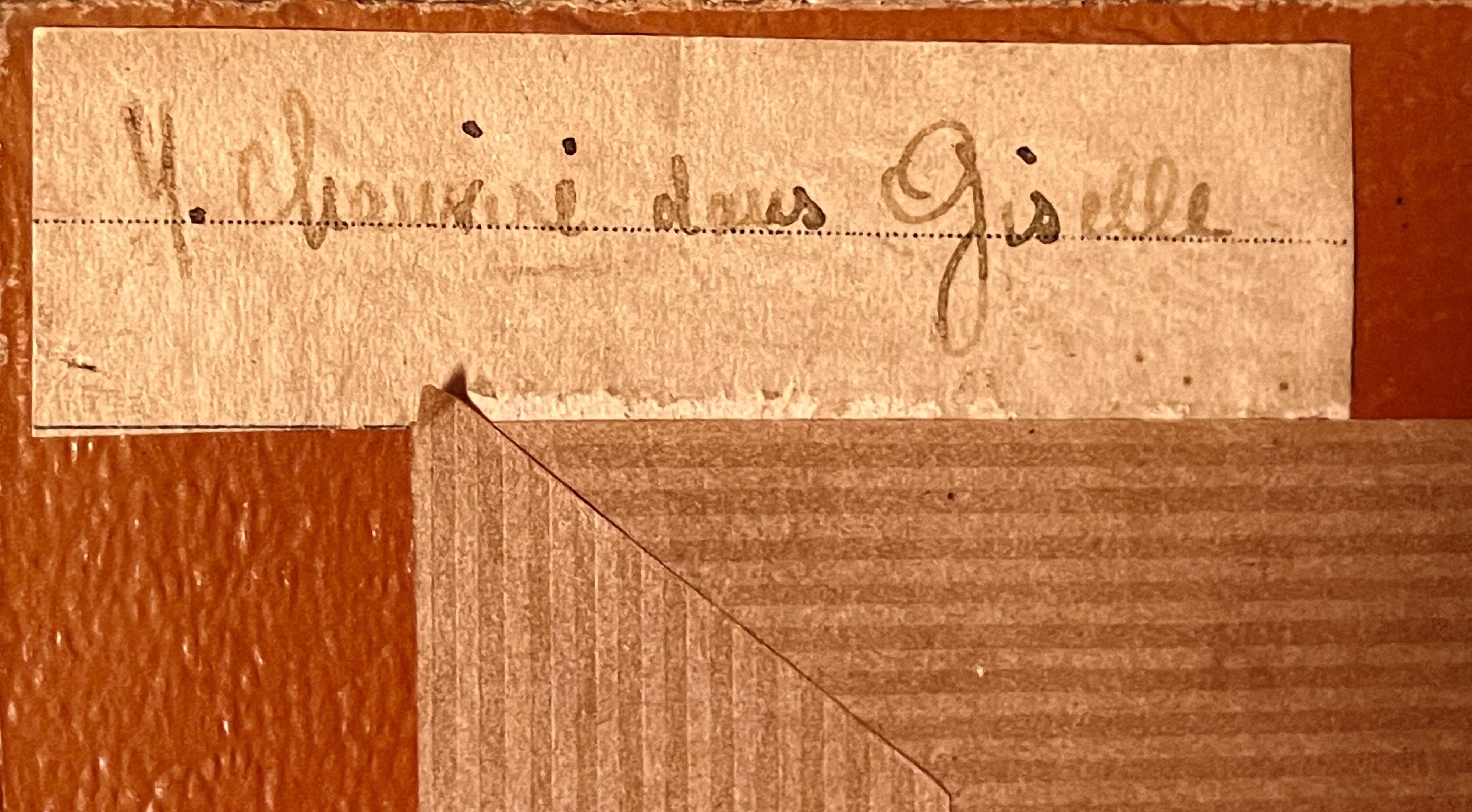 Pastel by Yvette Chauviré, the greatest French prima ballerina of the 20th century