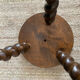 Antique tripod stool made of turned wood