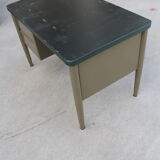 Industrial metal desk