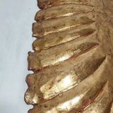 Centro de mesa de madera y pan de oro. España, 1930s.