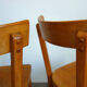 4 vintage bistro Baumann chairs