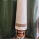 Vintage 1970s ceramic sun lamp
