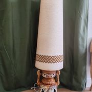 Vintage 1970s ceramic sun lamp