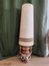 Vintage 1970s ceramic sun lamp