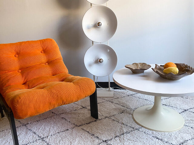 Ribbed velvet heater