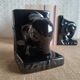 Pair of greenhouse books ceramic vintage elephant