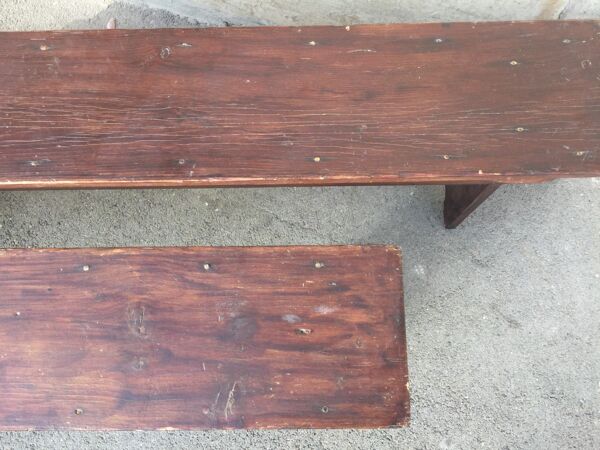Banc vintage en bois