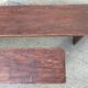 Vintage wooden bench