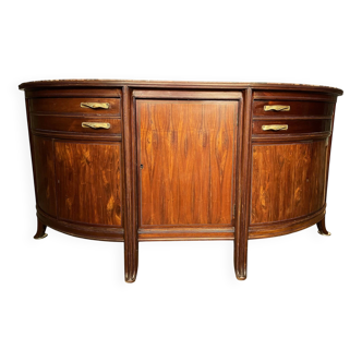 Maurice dufrene grand buffet galbé exposé au salon de 1911 art nouveau