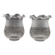 Set of 2 French Vintage Floral Replacement Chandelier/ Wall Light Shades