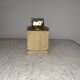 travertine and brass lighter 1960 1970 italy