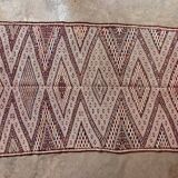 Moroccan kilim zayan rug - 247 x 143 cm