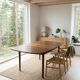Scandinavian extendable teak table from the 1960s (butterfly extension)