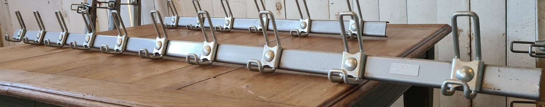 Vintage schoolboy patère 10 hooks