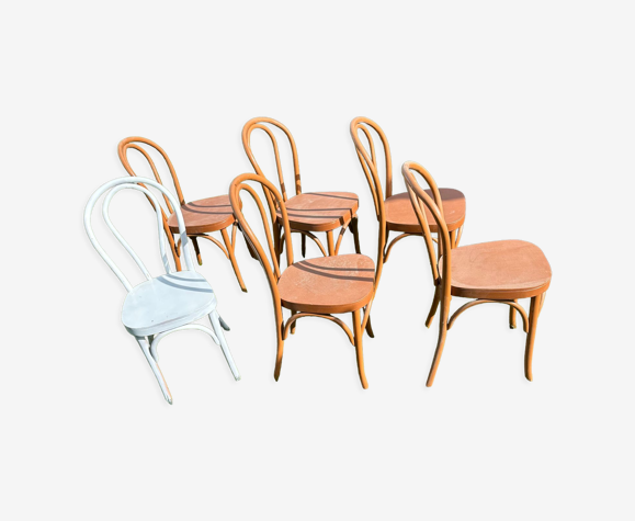 Lot de 6 chaises bistrot | Selency