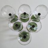 Set of 6 Alsace stemmed glasses