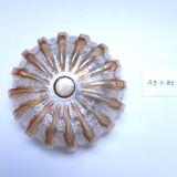 Typical 70s vintage ceiling light, sun