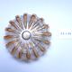 Plafonnier vintage typique 70s, soleil