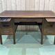 60s English flat desk in oak