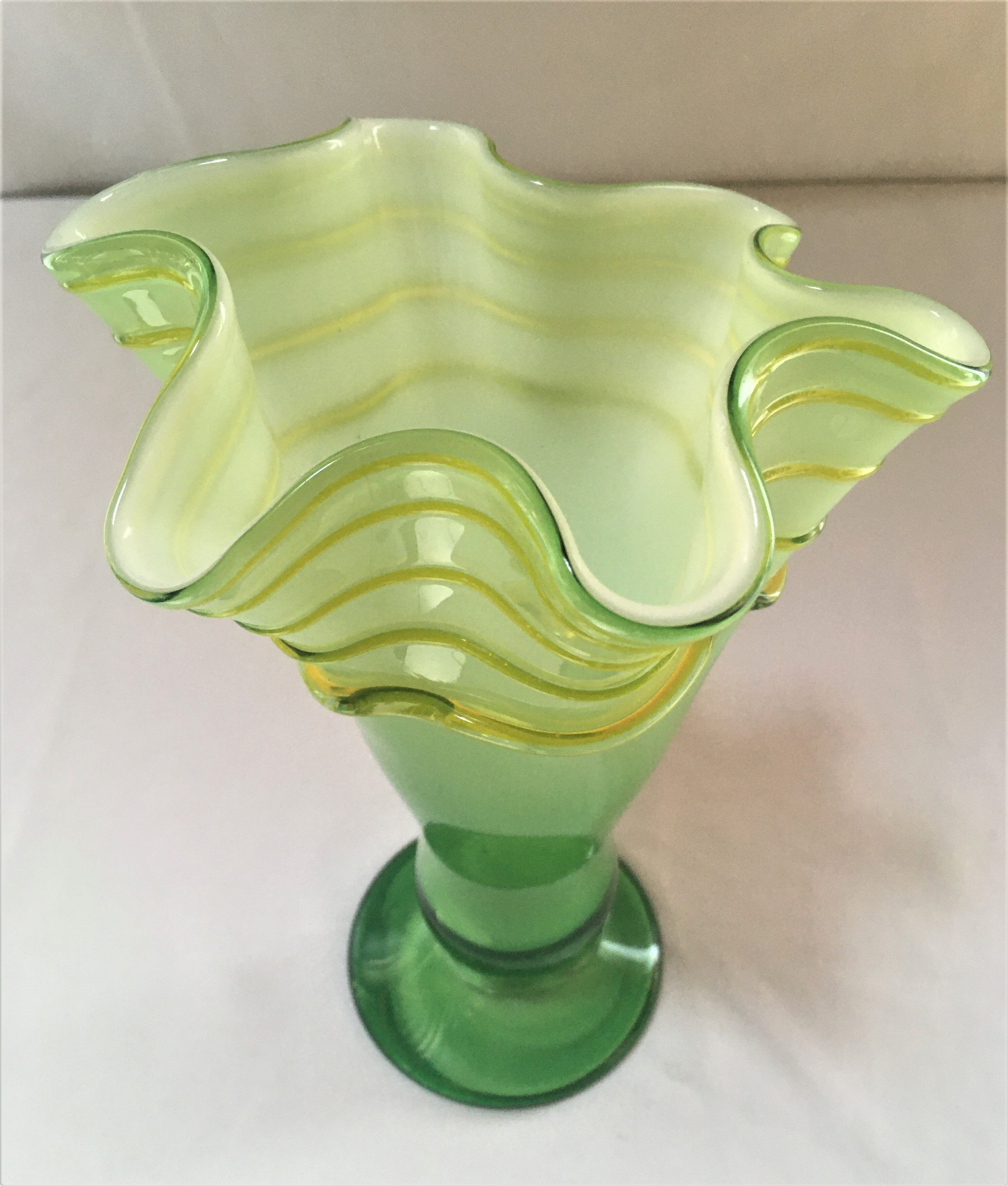 Glass vase