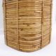 1970's Rattan and Brass Umbrella Stand