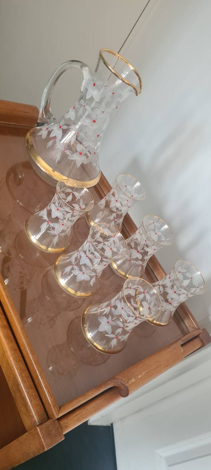 Mid-century lemonade set 1950