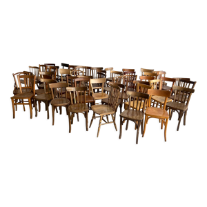Lot de 50 chaises bistrot