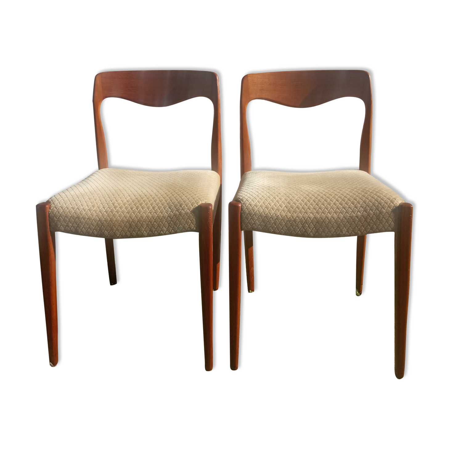 Scandinavian style 60s chairs
