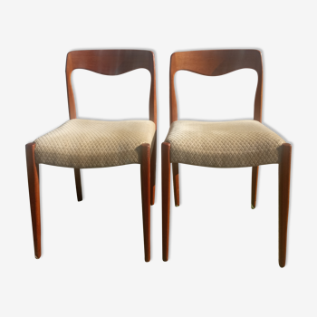 Scandinavian style 60s chairs