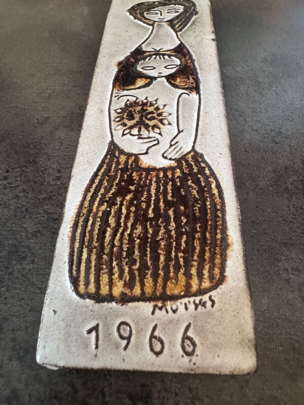 Plaque en céramique Paul Moïses - Fraipont