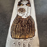 Paul Moïses ceramic plaque - Fraipont