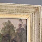 Large Painting “The Mill”, signed Reney – Part 1 of the 20th century