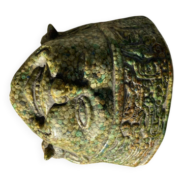Maya Wall Mask Collection - Unique Stone Mosaic