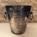 Old Silver Metal Champagne Cooler Bucket France