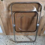 Folded chair by Giancardo Piretti for Castelli