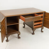 Art nouveau freestanding writing table, 1920s