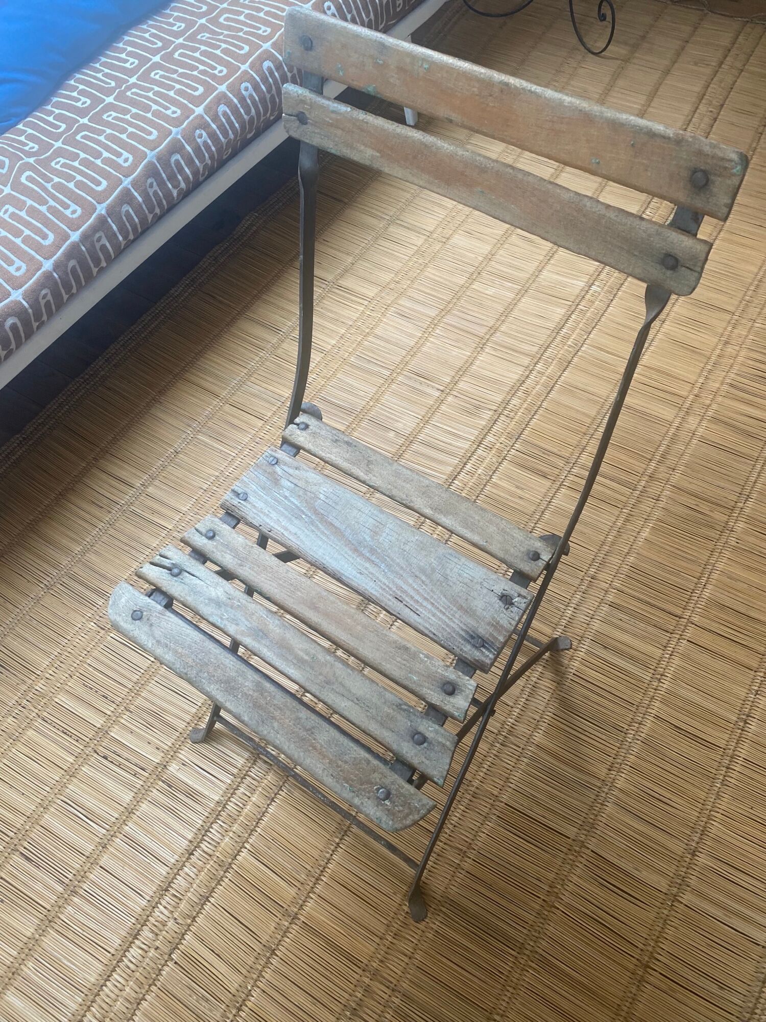 Antique garden chair